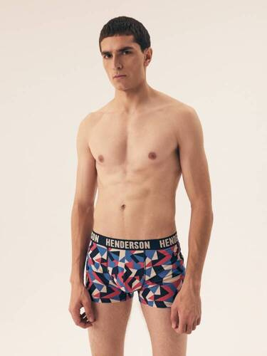 42620 Shield Herren Boxershorts 2er-Pack Henderson Marineblau