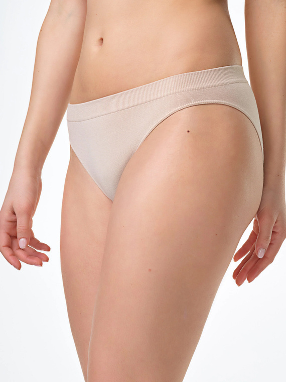 Spiman LIGHT Cipria Midi-Slip aus Bambus, niedriger Bund, atmungsaktiv und weich