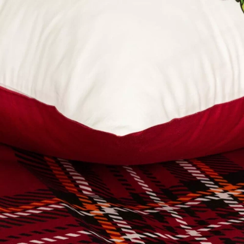 Weihnachtsbettwäsche Elsa Eurofirany beige 100% Baumwolle mit Reißverschluss