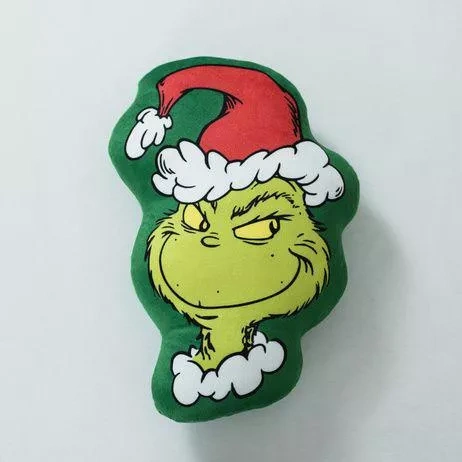 Kissen Grinch JF24 35x23 grün weiches Kuscheltier Jerry Fabrics