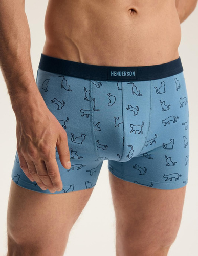 Henderson 45481 Fur Herren Boxershorts 2er-Pack aus Baumwolle mit breitem Logo-Bund