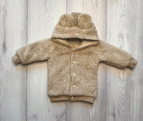 BM005 Miś Bluza dwuwarstwowa z kapturem Mamatti