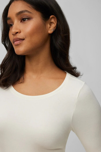 Ysabel Mora Damen-Thermo-T-Shirt 70017 Panacotta – weich, atmungsaktiv, hypoallergen, langärmlig