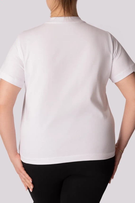 Regular Base Damen T-Shirt Mona weiß