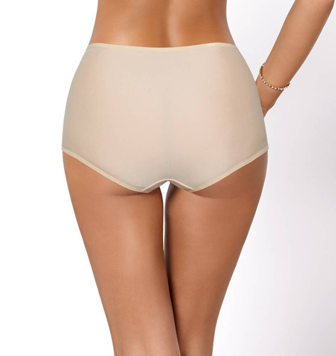 Cassi Women's Paripari Bikiniunterteil mit hoher Taille - beige