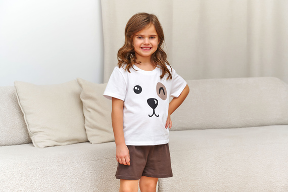 Doctor Nap 7411 Kinderpyjama 100% Baumwolle Unisex