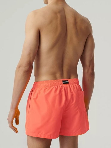 KMB-222 Atlantic Herren-Badehose – Neonkoralle