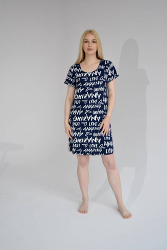 645 Amazing Forex Nachthemd - navy blau