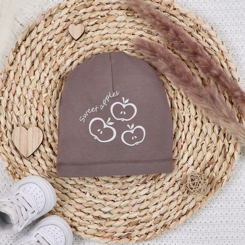 ABN-5311/CZE Happy Apples Nini Mütze aus Bio-Baumwolle