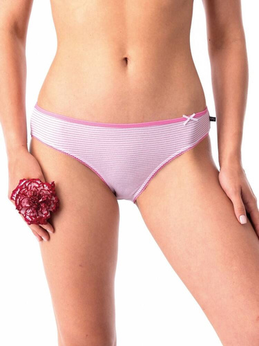 LPR 599 A'2 Damen-Slips 2er-Pack Key weiß rosa