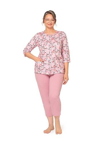 201 Maria II Martel Damenpyjama – Dirty Pink 26