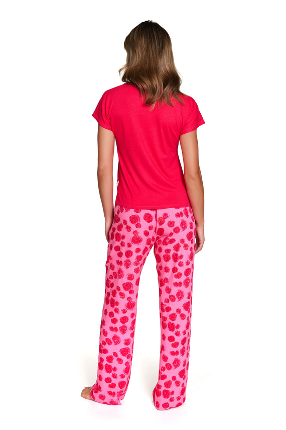 7361 Doctor Nap Damen-Pyjama – Viskose-Set mit Rosenmuster – Rosen