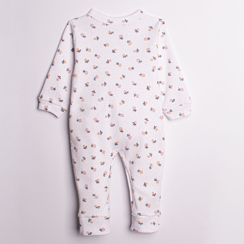 220032 Baby-Schlafanzug Nicol 100% Baumwolle mit langen Ärmeln und zartem Blumenmuster