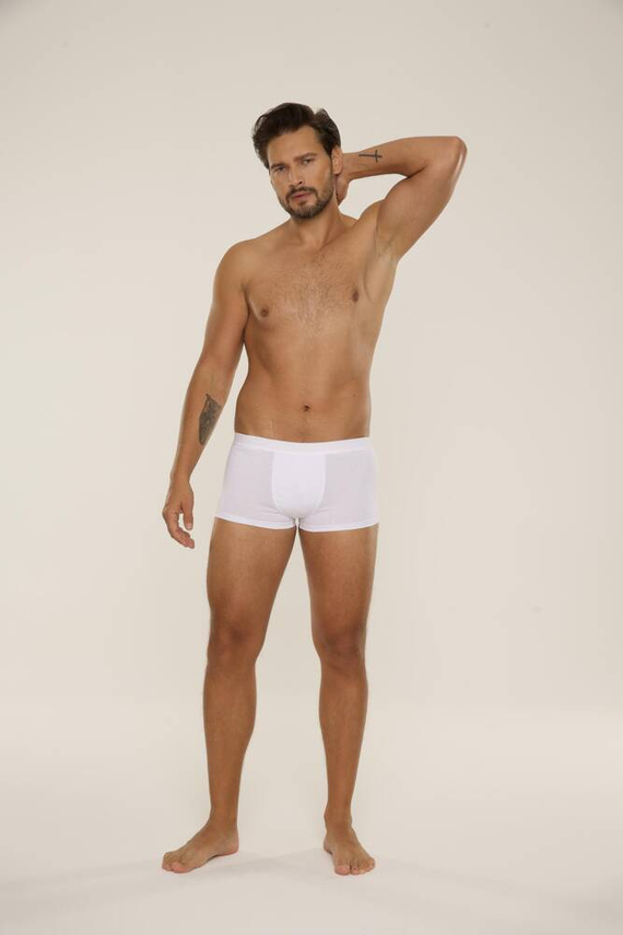 588 Fabrizio Herren Boxershorts De Lafense - weiß