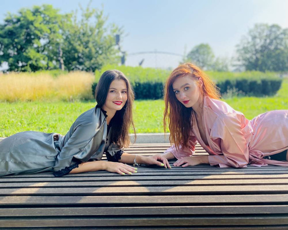 929 Kleoree Damenbademantel De Lafense - grau