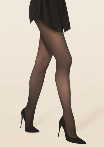 Transparent Effect Gatta 120 den Strumpfhose – blickdichte Strumpfhose mit durchsichtigem Hauteffekt