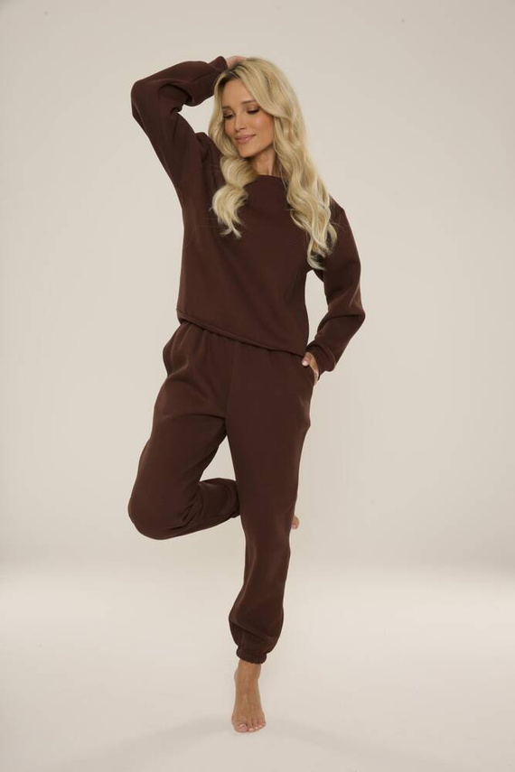 812 Indigo Forex Damen Trainingsanzug - Schokolade