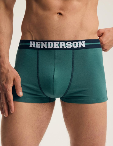 Henderson 46098 Find2 Herren Boxershorts 2er-Pack Baumwolle mit breitem Logo-Bund