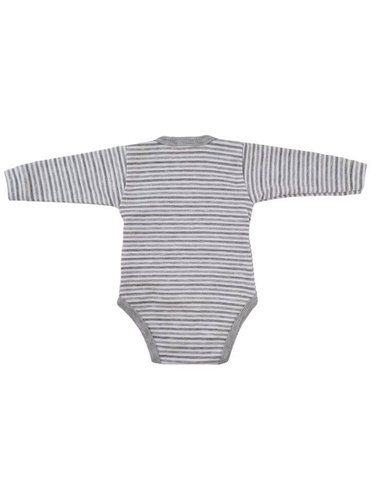 Langarm-Body „Lines“ Terjan – grau