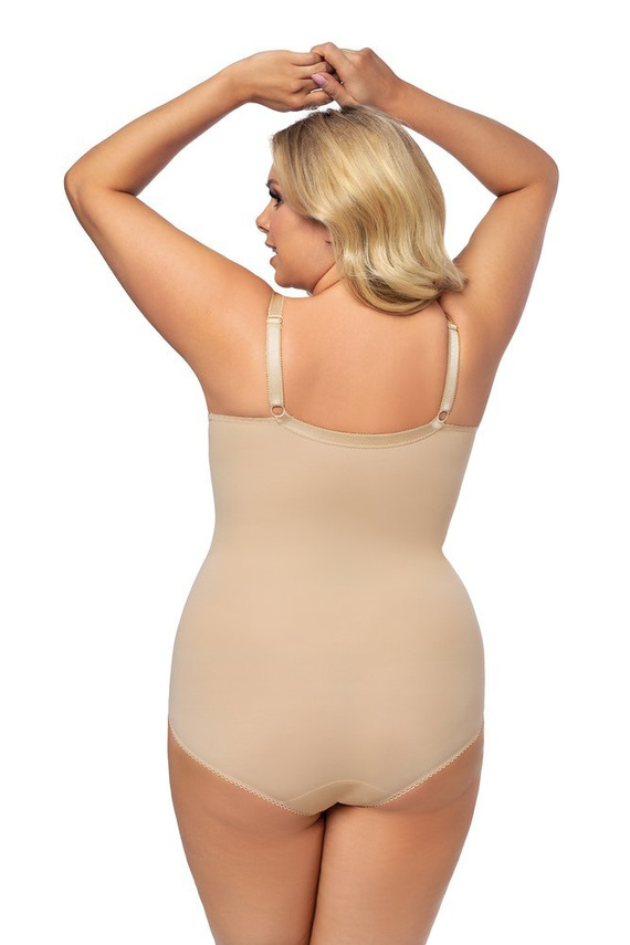 K 356 Gala Damen-Bodysuit Gorsenia- beige