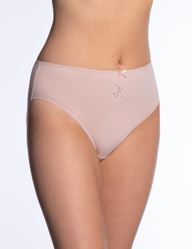 Lama L-120BI-106 Damen Bikini-Slips 3er-Pack aus Baumwolle in Pastellfarben