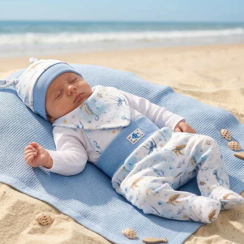 Babyset SEA OF JOY NINI Bio-Baumwolle OEKO-TEX weich hautfreundlich sicher