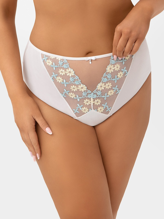 Brazilian Slip Gorsenia Tessa B010 Tüll Stickerei bequem