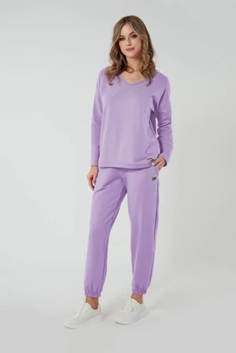 Madri Langarm Bluse Italienische Mode - lily