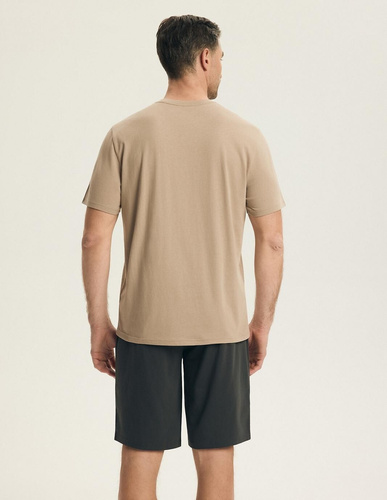 Henderson 44604 Park Herren Pyjama Baumwolle kurzarm Shorts bequem