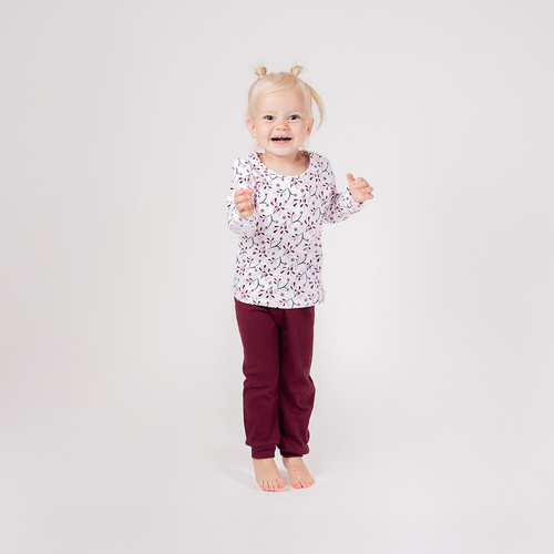 217036 Alisa Nicol Pyjama für Mädchen – lange Ärmel, Baumwolle