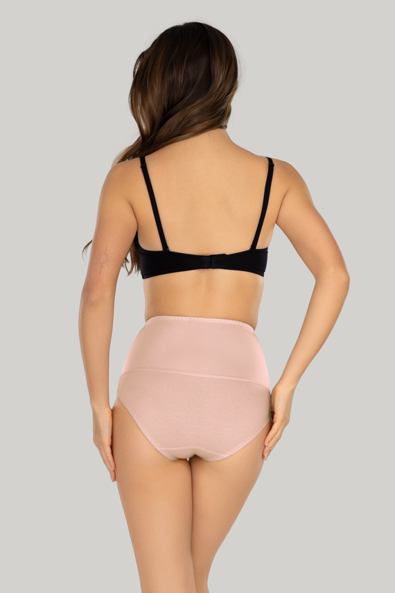 Iga Mitex Rosa Taillenslip mit Bauchformung, hoher Bund, figurformend