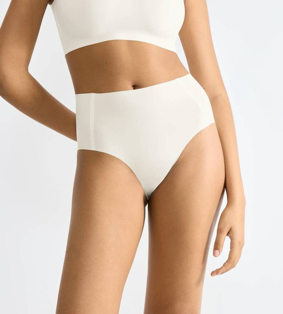 Zero Feel 2.0 High Waist Damenhöschen Sloggi – seidenweiß