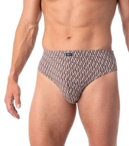 MPC 821 A'2 Herren Slips 2er-Pack Key - braun-marineblau