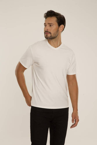 828 Chandler t-shirt De Lafense - ecru