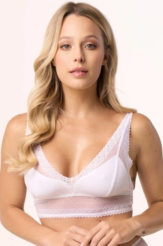 Spitzen-Bralette 210 Babell – ohne Bügel, elastisch | Natürlicher Komfort & feminine Leichtigkeit