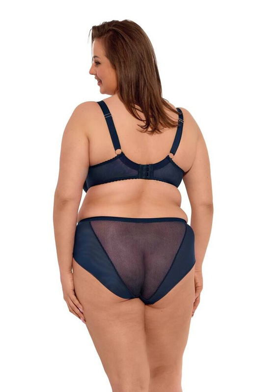 BSM 1058 Sonia Gaia halbgepolsterter Maxi-BH – Marineblau