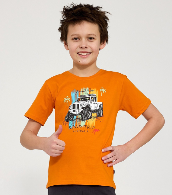 Cornette Young Boy 476/124 Road Trip 2 Jungen Pyjama 100% Baumwolle