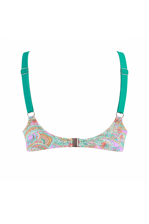 Mediolano Riviera 20005 Bade-BH Full Cup türkis Paisley