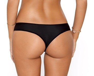 Nadine Panty Damen Tanga PariPari - Schwarz/Violett