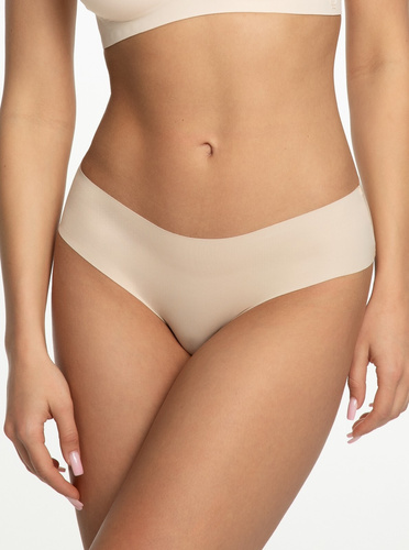 Infinity Classic Julimex beige Höschen – nahtlose Damen-Mikrofaserhöschen