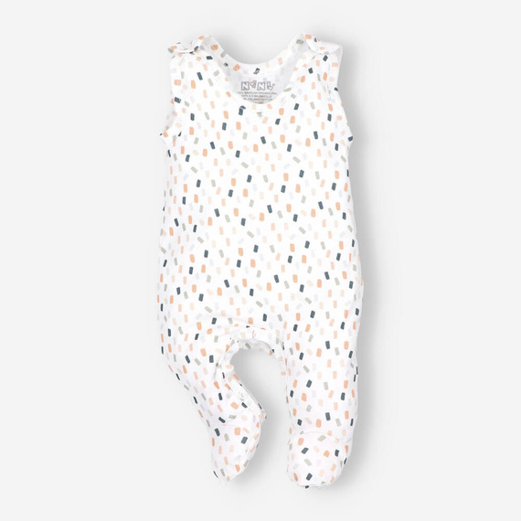 ABN-5325/KRE Nini Schlafanzüge aus Bio-Baumwolle, Creme