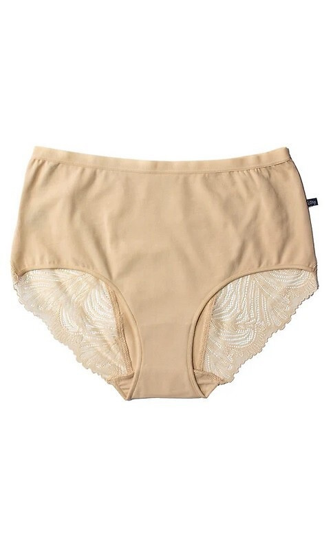 Damen-Slip LPF 112 Key Maxi Bikini aus Baumwolle – bequemer 2er-Pack