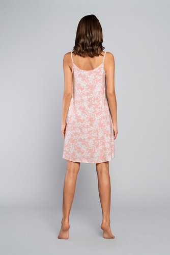 Breeze Nachthemd, schmaler Träger Italian Fashion - lachs 