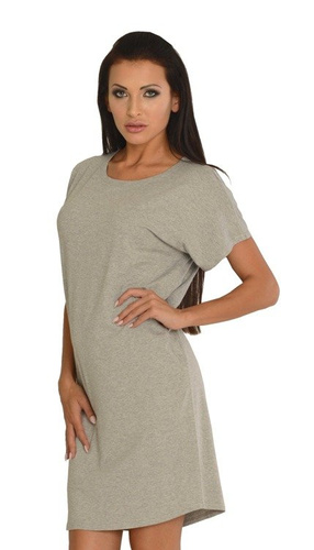 523 Paula Nachthemd kr. ärmel - Kornblume