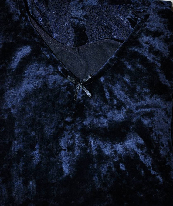 630 Milagros Forex Nachthemd - navy blau