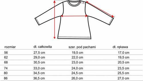 Nini Baby-Bluse Little Mouse 100% Bio-Baumwolle – Hergestellt in Polen