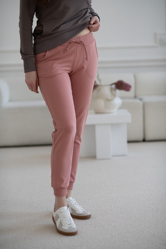 Umstands-Jogginghose mit Kräuterrose von Milk&Love