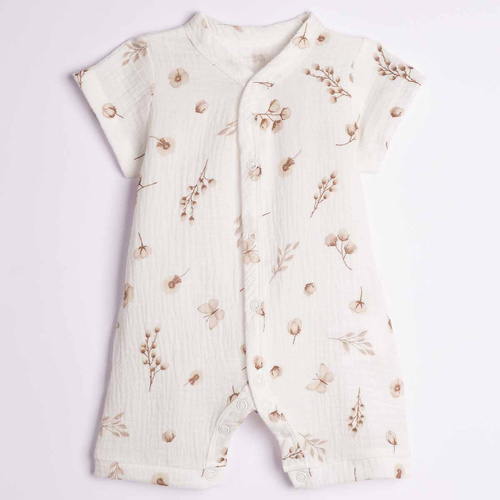 224200 Nicol Musselin Babystrampler aus Baumwolle, atmungsaktiv für den Sommer