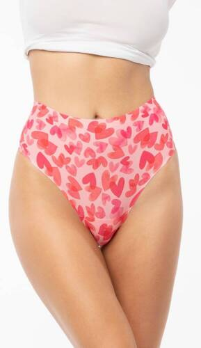 Love Vibes Simple Julimex Damen Maxi-Tanga – rot