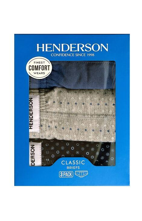 1446 K652 Henderson Herren-Slip – mehrfarbig